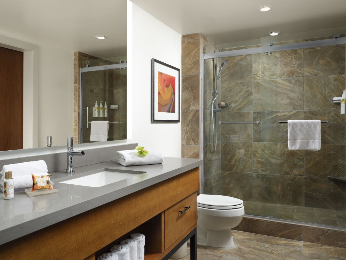 Primary Bathroom (1-Bedroom Suite)